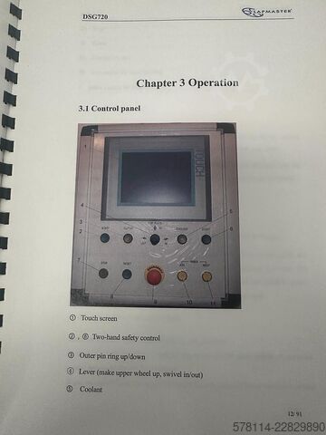 Lappmaskin Lapmaster DSG 720