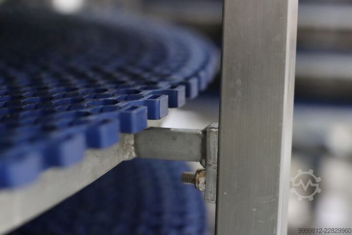Spiral Soğutma Konveyörü / Gıda İşleme Custom / OEM (Stainless Steel) Ambient Spiral Cooling Conveyor Tower