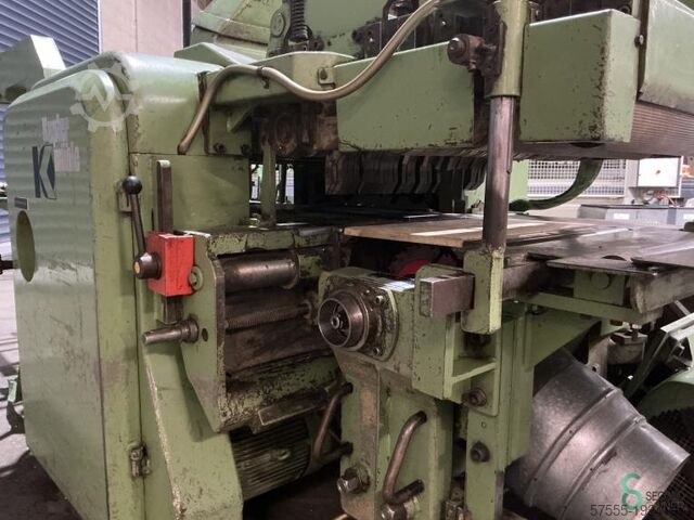 Vierzijdige schaafmachines Kupfermühle 1980 Kupfermühle