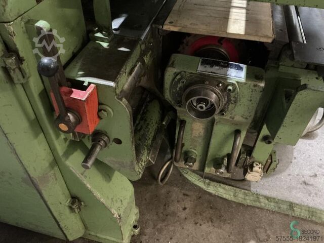 Vierzijdige schaafmachines Kupfermühle 1980 Kupfermühle