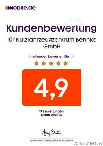 Open trailer  Logemann AZP18/ 7.20m Pritsche/ NL 14.2t