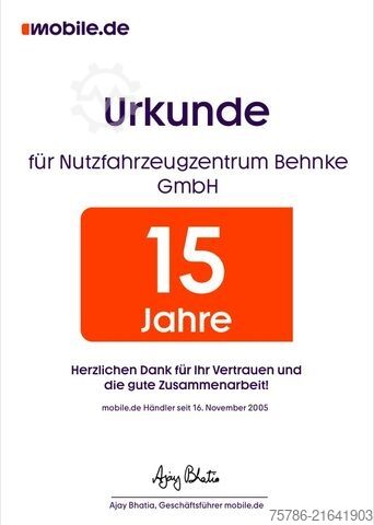 Tipper van MERCEDES-BENZ 814 BB Abrollkipper/ Meiller City Haken/ 2x AHK