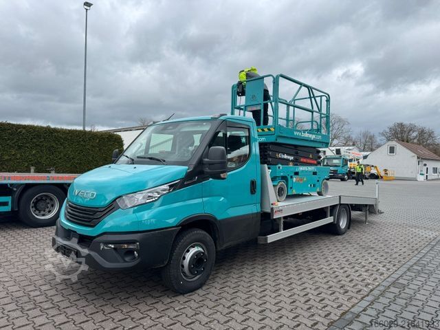 Takelwagen IVECO Maschinentransporter Arbeitsbühnentransporter