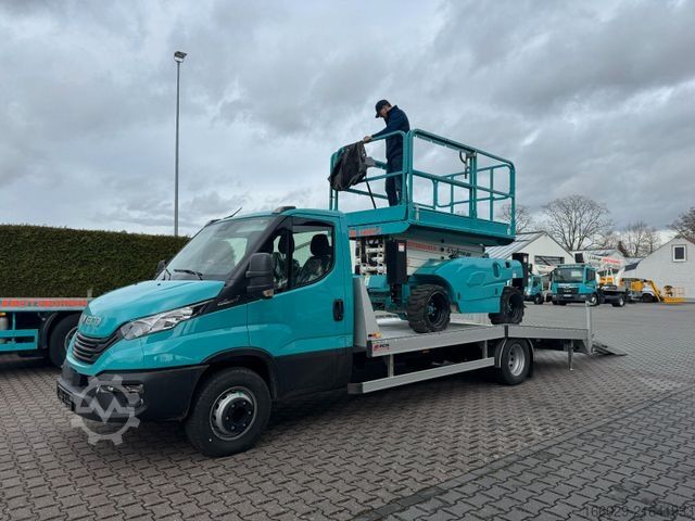 Takelwagen IVECO Maschinentransporter Arbeitsbühnentransporter