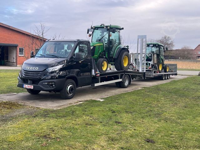 Bestelwagen autodrager IVECO Maschinentransporter Arbeitsbühnentransporter
