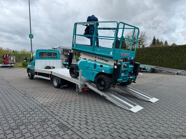 Bestelwagen autodrager IVECO Maschinentransporter Arbeitsbühnentransporter