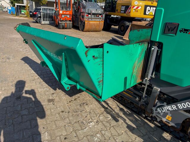 Hjuldrevet asfaltudlægger Vögele Super 800-3i 55,4 kW 6500 kg