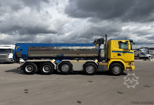 2016 Scania G490 CB 10x4 thermische kipper Scania G490 CB 10x4 Thermokipper