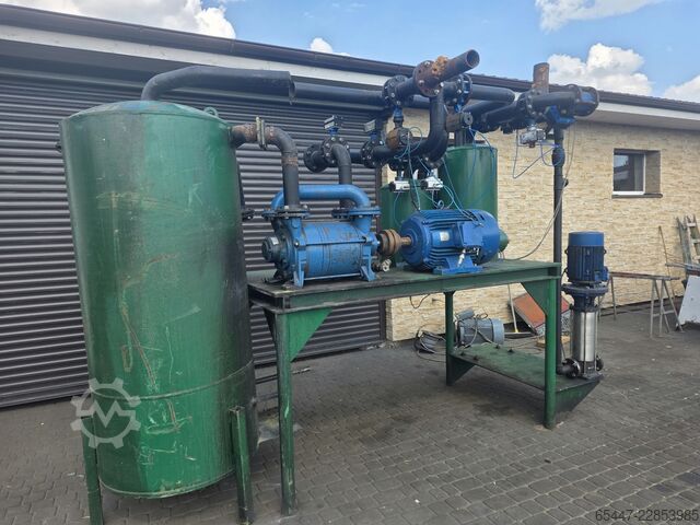 Impianto di pompaggio per autoclave pompy autoklaw