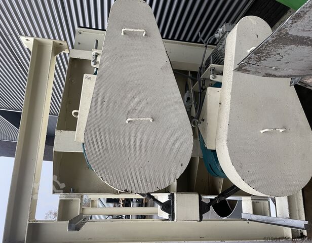 Dobbelt-akslet båndblander Van den Berg RM Ribbon Batch mixer