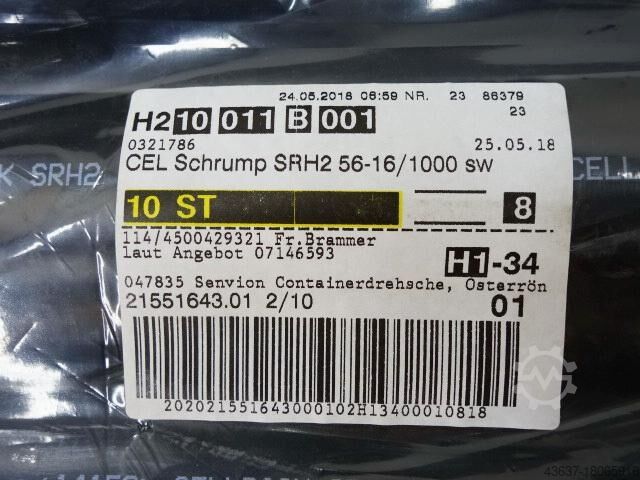 Cellpack toplote psihijatar cevi  SRH2 56-16 / 1000