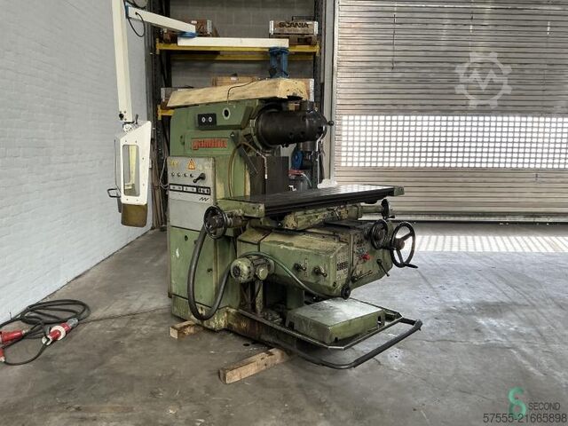 Fraiseuse Gambin 3M, 1000x420x710 mm, année 1969 Gambin 3M, 1000x420x710mm