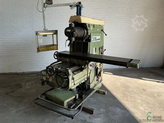 Fraiseuse Gambin 3M, 1000x420x710 mm, année 1969 Gambin 3M, 1000x420x710mm