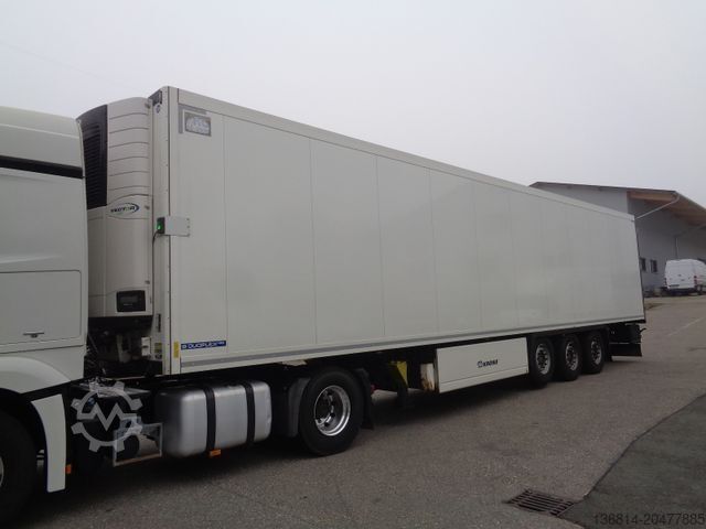 Koeloplegger KRONE SD Carrier Doppelstock Trennwand Liftachse