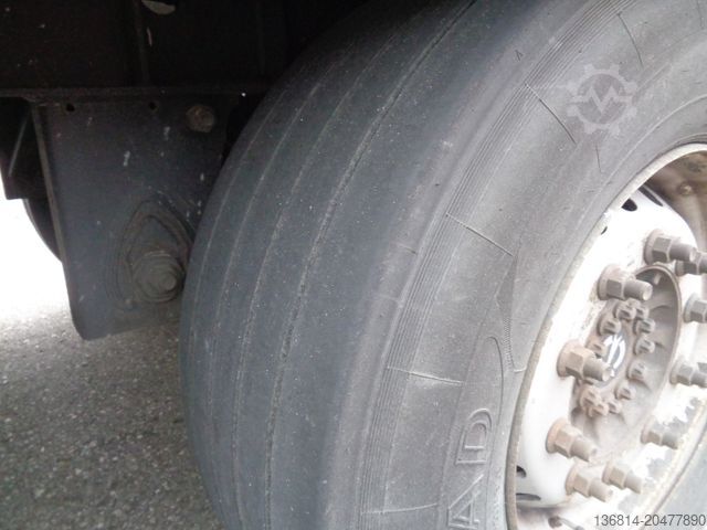 Koeloplegger KRONE SD Carrier Doppelstock Trennwand Liftachse