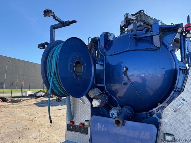 Vakuumtankbil MERCEDES-BENZ Econic 2633 6x2*4 Hvidtved Larsen SLP309 Euro 5