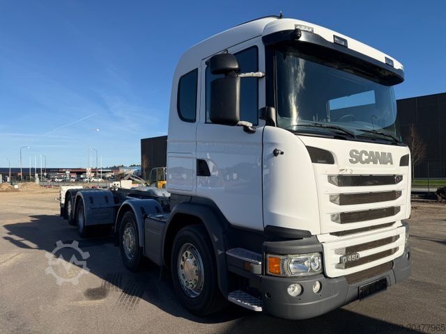 Lastbilchassi SCANIA G450 8X2*6 ADR Chassis / Fahrgestell / Euro 6