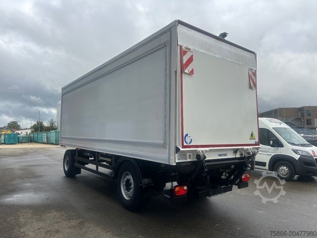 Skåpsläp  Walther Iso Kofferanhänger durchladbar LBW 2to