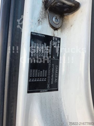 Kroghejselastbil MERCEDES-BENZ Antos Actros 1843 / Meiller Knick /NUR130km/FUNK