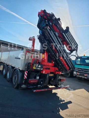Ladbil med lad MAN TGS 35.460 / 8X4 / 28m Kran Fassi 365 + Flyjib