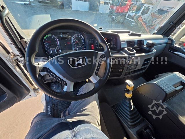 Ladbil med lad MAN TGS 35.460 / 8X4 / 28m Kran Fassi 365 + Flyjib