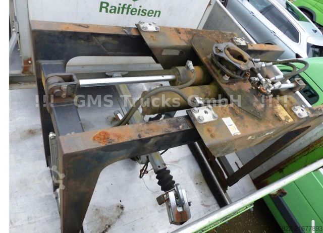 Tre-sidet tipbil MERCEDES-BENZ Axor 1829 / E5 / ALU Kipper / Atlas Kran