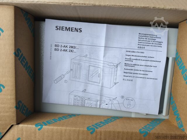 équipements de commutation et de commande Siemens Siemens-Abgangskasten BD2