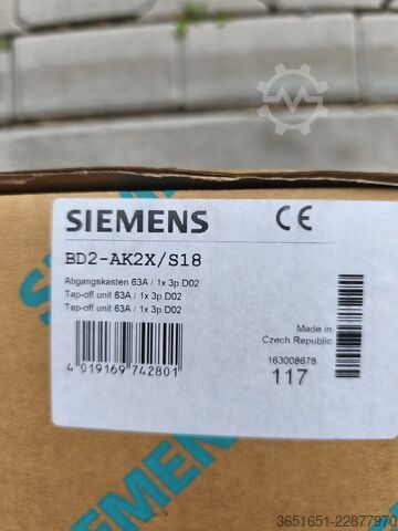 équipements de commutation et de commande Siemens Siemens-Abgangskasten BD2