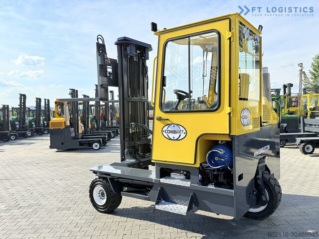 Dört yönlü forklift Combilift C5000XL GAS TRIPLEX 6000 EXTENDABLE FORK