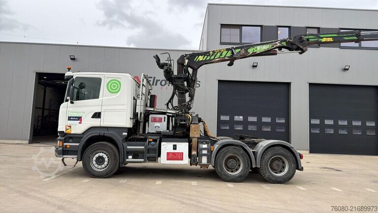 Standaard trekker Scania R580 (EURO 6 / FRENCH TRUCK / BIG HUB / 6X4 / T...