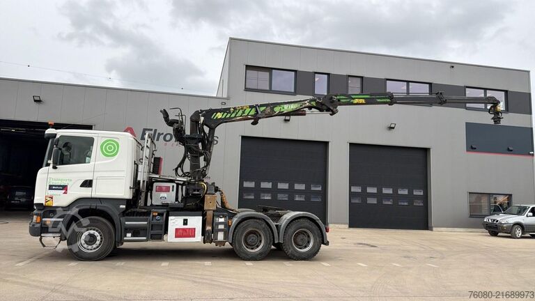 Standaard trekker Scania R580 (EURO 6 / FRENCH TRUCK / BIG HUB / 6X4 / T...