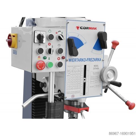 Frees- en boormachine CORMAK ZX7045B1 + DRO