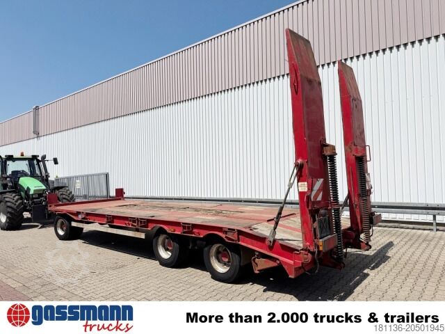 Tieflader Anhänger Müller-Mitteltal PT 30,0 Kompakt, verbr. auf 3m