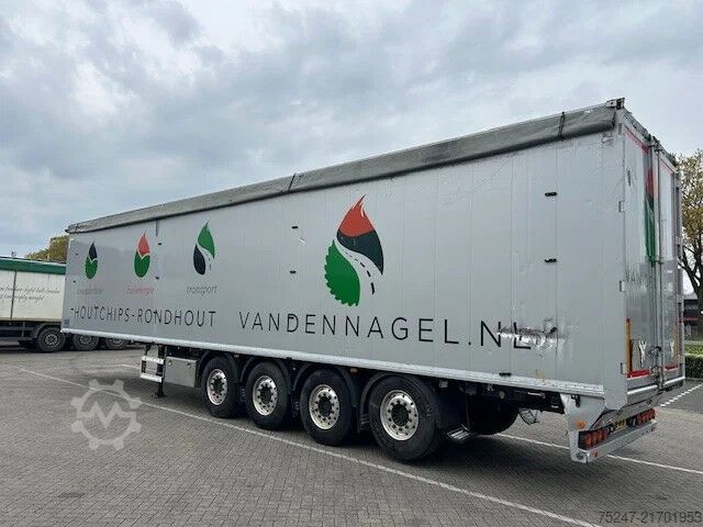 Fond mouvant Knapen Trailers K200 K200 - 91m3 2x Liftachse Alcoa