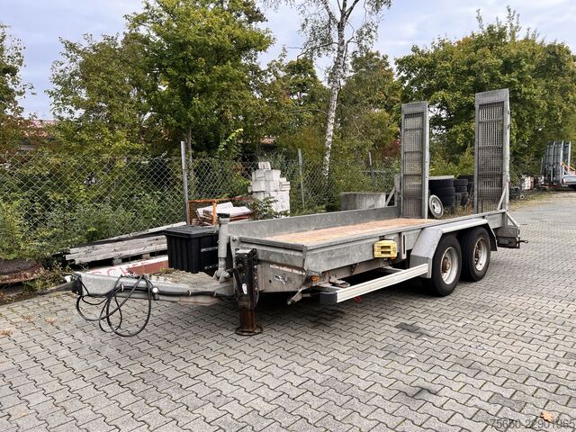 Lavtloader trailer  tt  Tandemtieflader