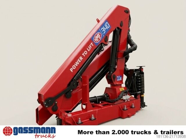 Kamyon üzerine monteli vinç  HMF 340-K3 RC, Funk