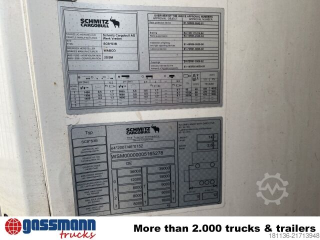 Ψυκτικός ημιρυμουλκούμενος Schmitz SKO 24/L-13.4 FP 45 Cool, Mega, Carrier,