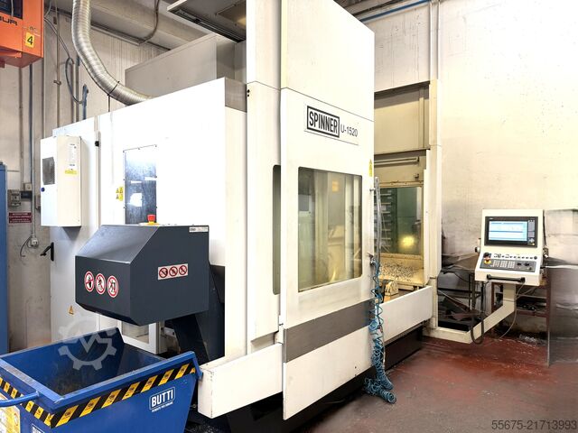 Centru de prelucrare universal cu 5 axe Spinner U5-1520