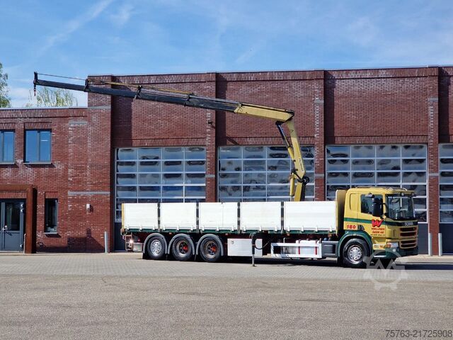 Ciężarówka z dźwigiem Scania P400 8x4*4 - Palfinger PK18002-EH Crane - Exten...