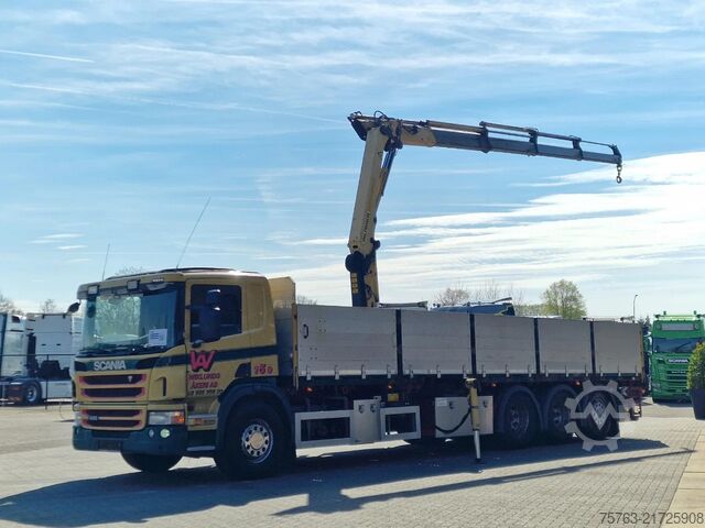 Ciężarówka z dźwigiem Scania P400 8x4*4 - Palfinger PK18002-EH Crane - Exten...