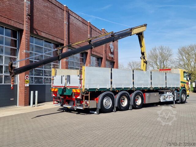 Ciężarówka z dźwigiem Scania P400 8x4*4 - Palfinger PK18002-EH Crane - Exten...
