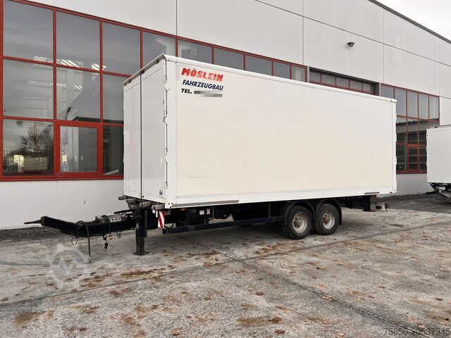Koffer aanhanger Möslein TKO 105 D Schwebheim Tandem- Koffer- Anhänger, Durchladbar