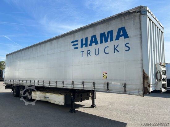Open oplegger met zeil KRONE SD TAUTLINER, EDSCHA-VERDECK,  BPW-ACHSEN,