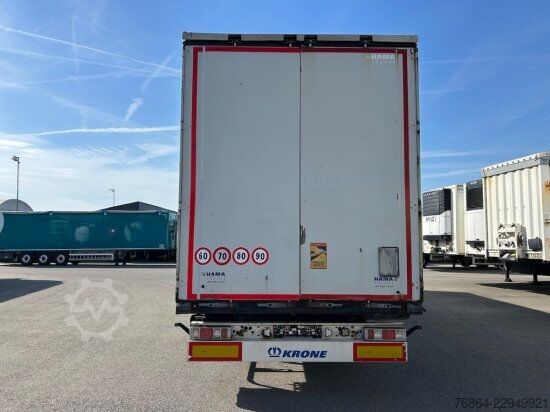 Open oplegger met zeil KRONE SD TAUTLINER, EDSCHA-VERDECK,  BPW-ACHSEN,