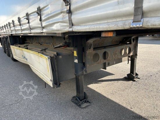 Open oplegger met zeil KRONE SD TAUTLINER, EDSCHA-VERDECK,  BPW-ACHSEN,