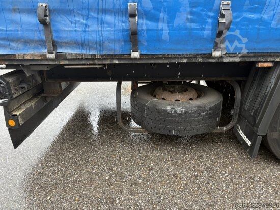 Open oplegger met zeil KRONE SD 24 TAUTLINER, BPW-ACHSEN, LIFTACHSE, EDSCHA-VERDECK,