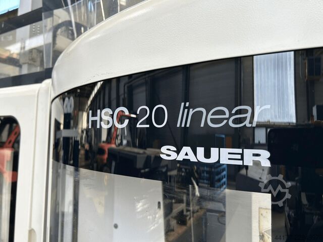 Centro de mecanizado universal DMG MORI HSC 20 linear