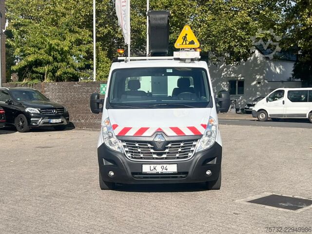 Vrachtwagenhoogwerker Renault Master  Bühne KLUBB 11m   2 Personen Korb 200kg
