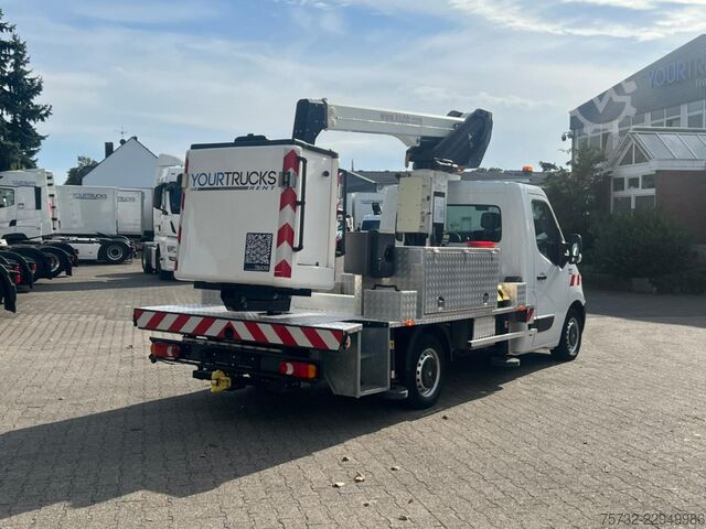 Vrachtwagenhoogwerker Renault Master  Bühne KLUBB 11m   2 Personen Korb 200kg
