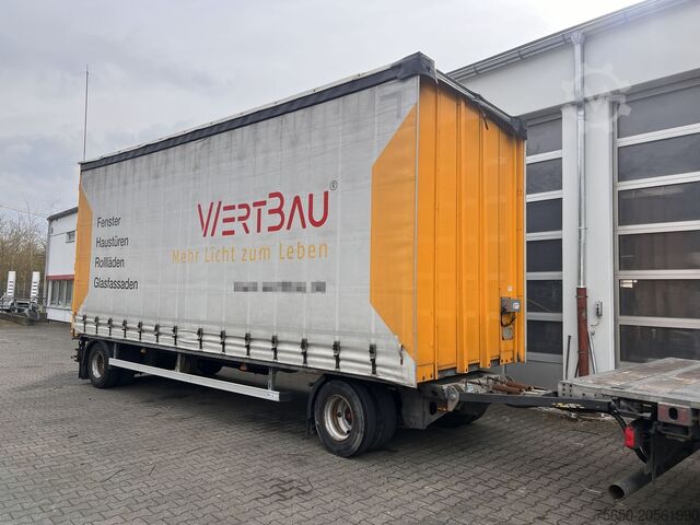 Open aanhangwagen met zeil RUFA DHC 18-22  2 Achs Jumbo- Planenanhänger